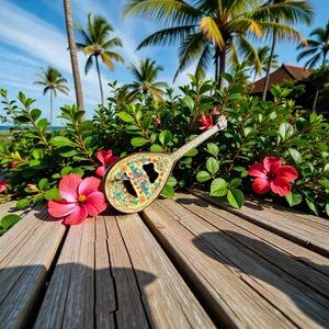 VTG Gourd Ukelele Greek Bouzouki